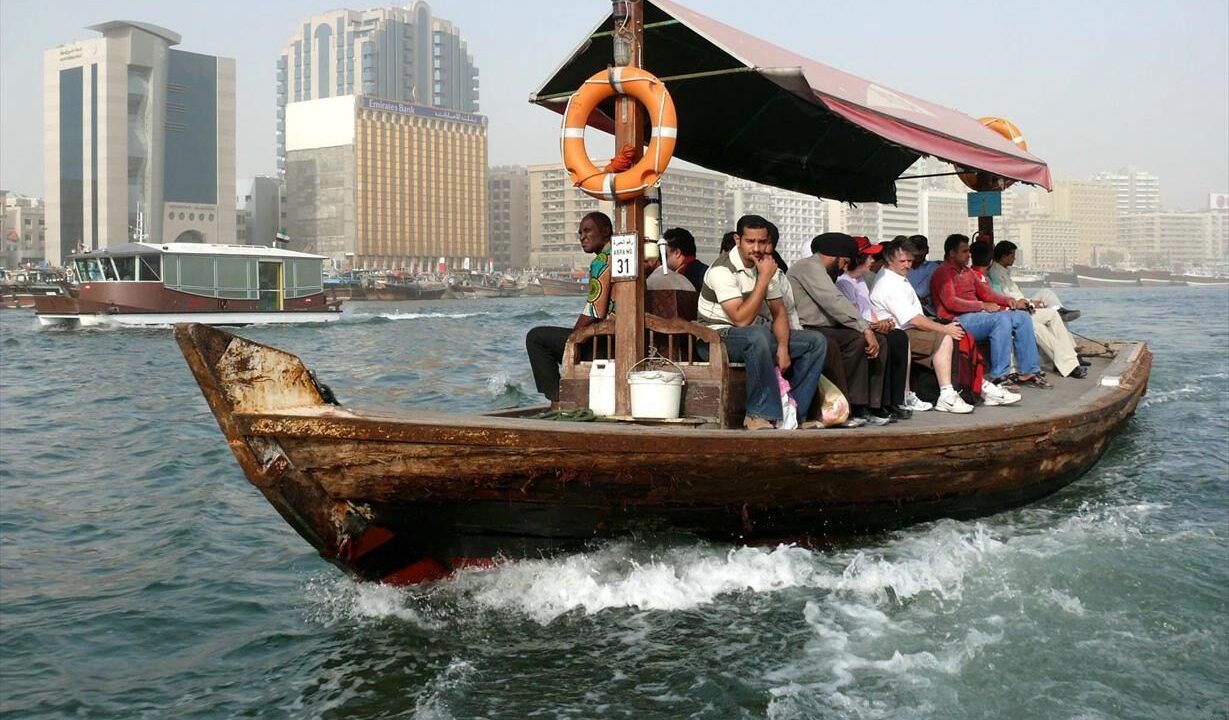 Abra Ride across Dubai Creek